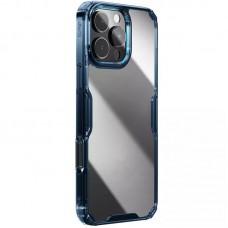 TPU чохол Nillkin Nature Pro Series для Apple iPhone 16 Pro Max (6.9") Синій (прозорий)