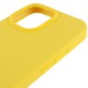 Чохол Silicone Case Full Protective (AA) для Apple iPhone 14 Pro (6.1") Жовтий / Yellow