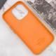 Шкіряний чохол Leather Case (AAA) with MagSafe and Animation для Apple iPhone 13 Pro (6.1") Golden Brown