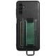 Шкіряний чохол Wallet case and straps для Samsung Galaxy A24 4G Чорний / Black