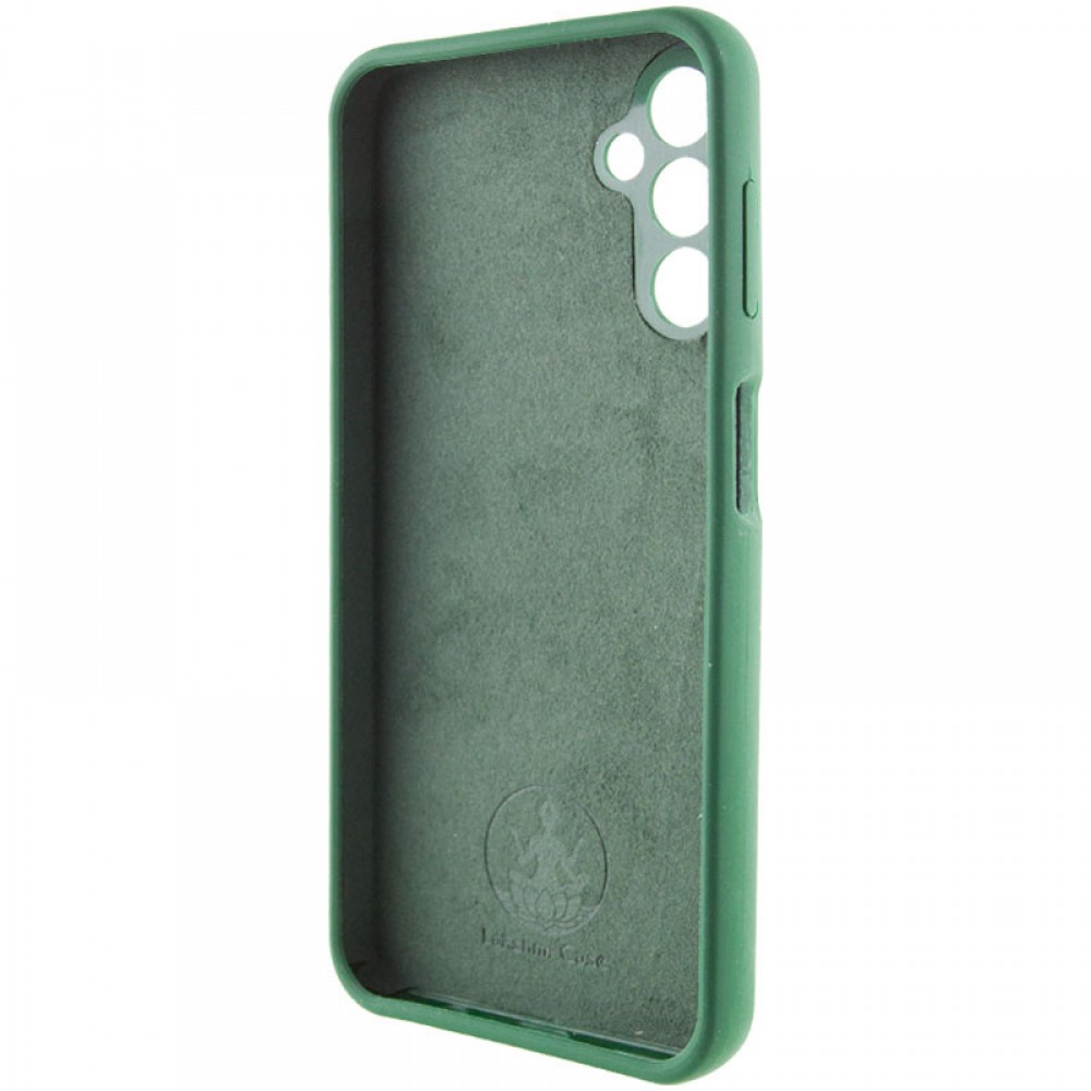 Чохол Silicone Cover Lakshmi Full Camera (AAA) для Samsung Galaxy A15 4G/5G / M15 5G Зелений / Cyprus Green