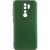 Чохол Silicone Cover Ummi Lakshmi Full Camera (AA) для Xiaomi Redmi Note 8 Pro Зелений / Dark green