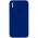 Чохол Silicone Case Square Full Camera Protective (AA) для Apple iPhone XS / X (5.8") Синій / Deep navy