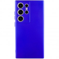 Чохол Silicone Cover Lakshmi Full Camera (A) для Samsung Galaxy S24 Ultra Синій / Iris