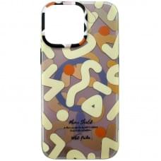 TPU чохол Pastel Chaos with MagSafe для Apple iPhone 16 Pro Max (6.9") Biege