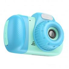 Дитяча фотокамера Hoco DV201 Dual lens Blue