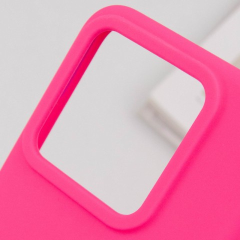 Чохол Silicone Cover Lakshmi (AAA) для Xiaomi 14 Pro Рожевий / Barbie pink