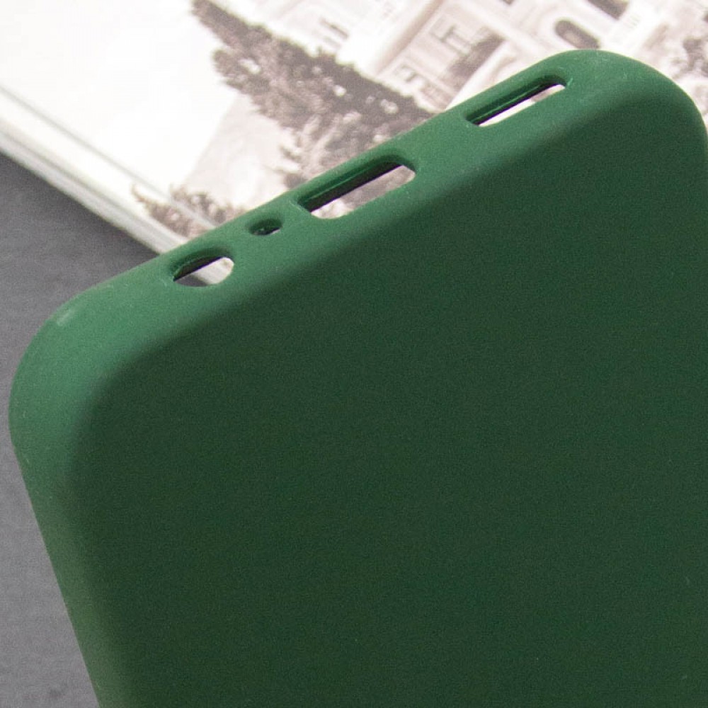 Чохол Silicone Cover Lakshmi Full Camera (AAA) для Samsung Galaxy A15 4G/5G / M15 5G Зелений / Cyprus Green