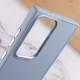 TPU чохол Bonbon Metal Style для Samsung Galaxy S24 Ultra Блакитний / Mist blue