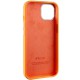 Чохол Silicone Case Metal Buttons (AA) для Apple iPhone 12 Pro Max (6.7") Помаранчевий / Marigold