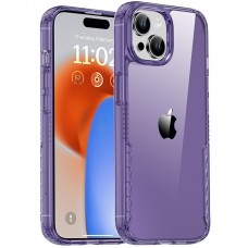 Чохол TPU+PC Multi-Color для Apple iPhone 14 (6.1") Purple