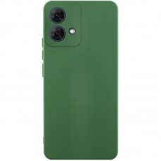 Чохол Silicone Cover Lakshmi Full Camera (AA) для Motorola Moto G84 Зелений / Dark green