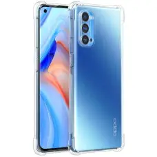 TPU чехол GETMAN Ease logo усиленные углы Full Camera для Oppo Reno 4 Pro 5G
