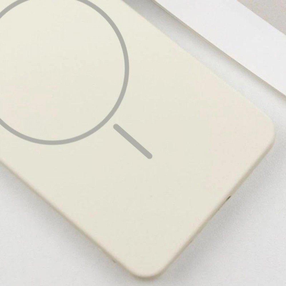 Чохол Silicone Cover Lakshmi Full Camera (AA) with MagFit для Samsung Galaxy S23 FE Білий / White