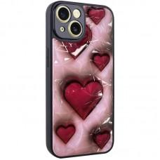 TPU+PC чохол Prisma Plushie для Apple iPhone 14 (6.1") Hearts