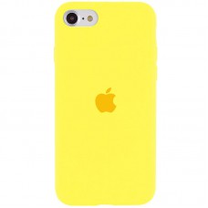 Чохол Silicone Case Full Protective (AA) для Apple iPhone SE (2020) / 7 / 8 (4.7") Жовтий / Yellow