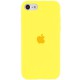 Чохол Silicone Case Full Protective (AA) для Apple iPhone SE (2020) / 7 / 8 (4.7") Жовтий / Yellow