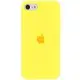 Чохол Silicone Case Full Protective (AA) для Apple iPhone SE (2020) / 7 / 8 (4.7") Жовтий / Yellow