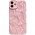 Чохол TPU Texture для Apple iPhone 12 (6.1") Pink