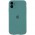 Чохол Silicone Case Full Camera Protective (AA) для Apple iPhone 12 (6.1") Зелений / Pine green