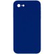 Чохол Silicone Case Square Full Camera Protective (AA) NOLOGO для Apple iPhone 6/6s (4.7") Синій / Deep navy