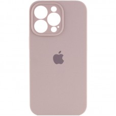 Чохол Silicone Case Full Camera Protective (AA) для Apple iPhone 14 Pro Max (6.7") Сірий / Lavender / PVH