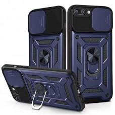 Ударостійкий чохол Camshield Serge Ring для Apple iPhone 7 plus / 8 plus (5.5") Синій