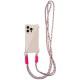 Чохол TPU CrossBody with straps для Apple iPhone 16 Pro Max (6.9") Antique White