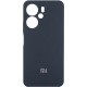 Чохол Silicone Cover Lakshmi Full Camera (AAA) with Logo для Xiaomi Redmi 13C 4G/5G / Poco C65/M6 5G Сірий / Dark Gray
