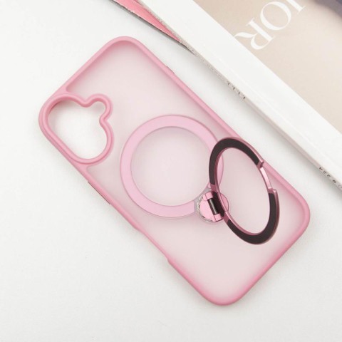 Чохол Ummi Colorful with MagSafe HQ Ring для Apple iPhone 16 (6.1") Pink