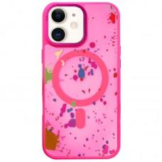 Чохол TPU+PC Flush with MagSafe для Apple iPhone 11 (6.1") Barbie Pink