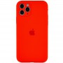 Чохол Silicone Case Full Camera Protective (AA) для Apple iPhone 12 Pro (6.1") Червоний / Red / PVH
