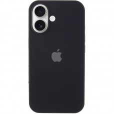 Чохол Silicone Case Full Protective (AA) для Apple iPhone 16 (6.1") Чорний / Black