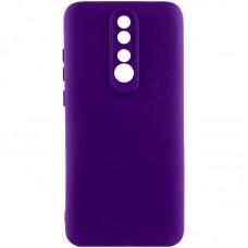 Чохол TPU GETMAN Liquid Silk Full Camera для Xiaomi Redmi 8 Фіолетовий / Ultra Violet