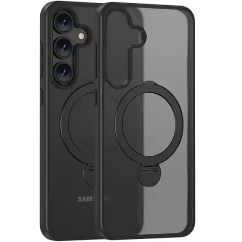 Чохол Ummi Colorful with MagSafe HQ Ring для Samsung Galaxy S25 Black