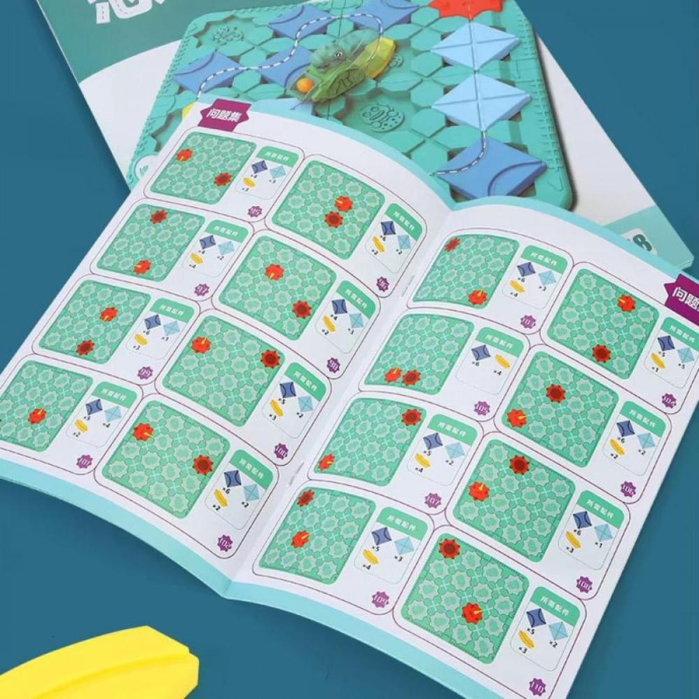 Настільна інтерактивна гра Ummi BS779 Logical Road Builder (Mini) Green