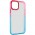 Чохол TPU+PC Fresh sip series для Apple iPhone 13 (6.1") Бірюзовий / Рожевий
