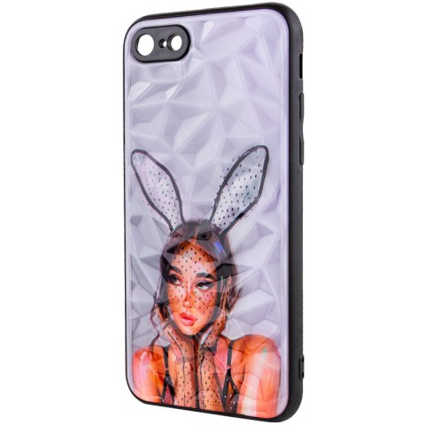 TPU+PC чохол Prisma Ladies для Apple iPhone 7 / 8 / SE (2020) (4.7") Rabbit