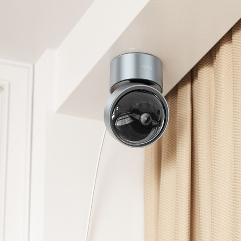 Камера відеоспостереження Hoco D5 Indoor PTZ HD Silvery gray