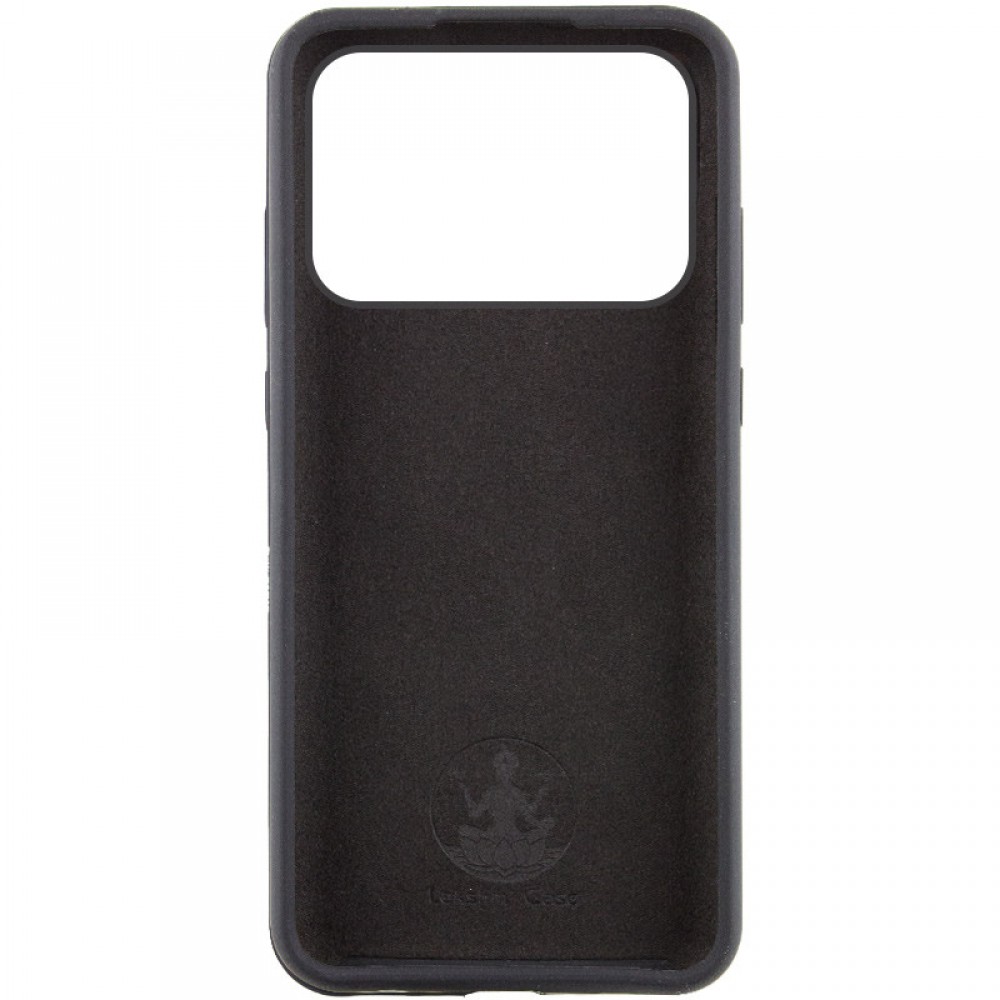 Чохол Silicone Cover Lakshmi (AAA) для Xiaomi Poco X6 Pro Чорний / Black