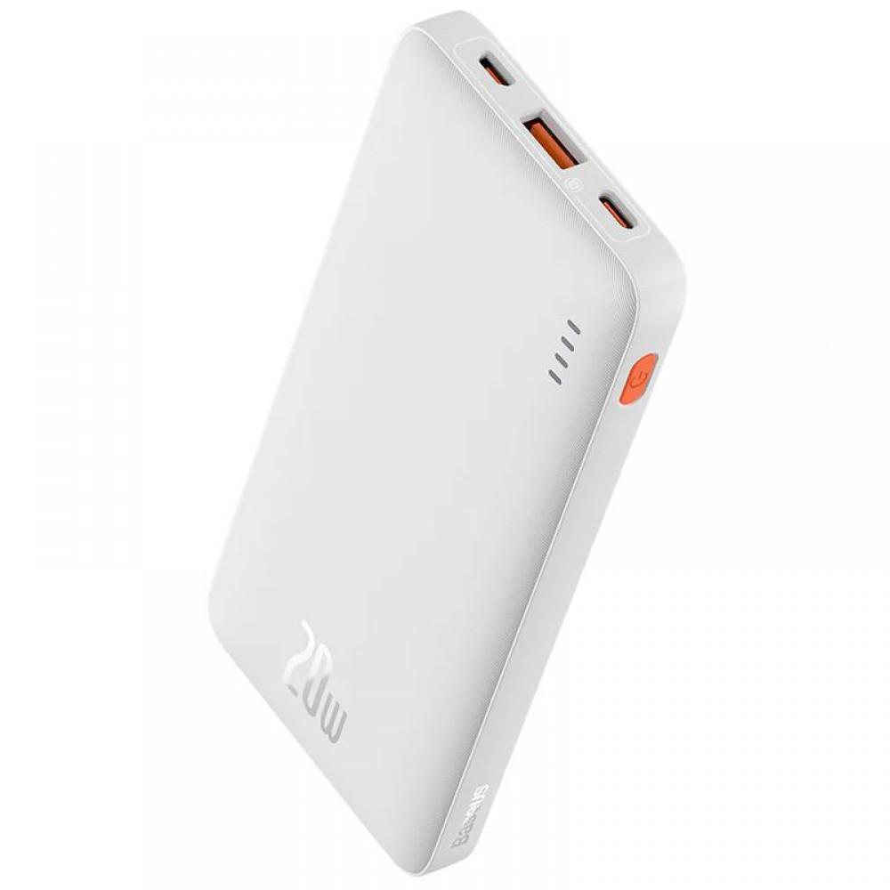 Портативний ЗП Power Bank Baseus Airpow OS 20W 10000 mAh (PPQD09000) White