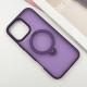 TPU+PC чехол Metal Buttons with MagSafe Colorful HQ Ring для Apple iPhone 16 Pro (6.3")