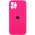 Чохол Silicone Case Full Camera Protective (AA) для Apple iPhone 12 Pro Max (6.7") Рожевий / Barbie pink