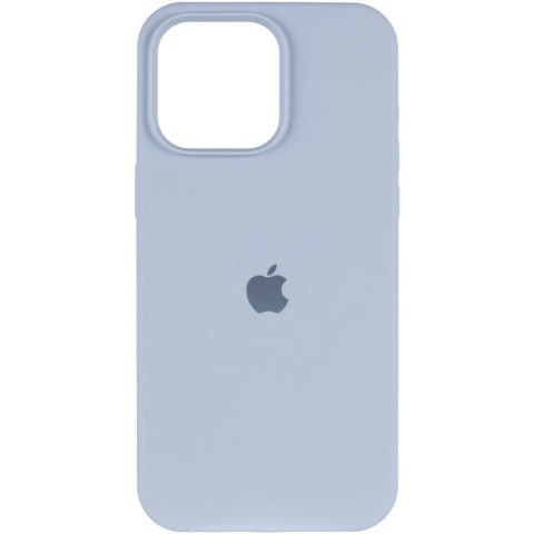 Чохол Silicone Case (AA) Logo with MagSafe для Apple iPhone 11 (6.1") Блакитний / Lilac Blue