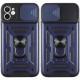 Ударостійкий чохол Camshield Serge Ring для Apple iPhone 11 (6.1") Синій