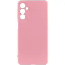 Чохол TPU GETMAN Liquid Silk Full Camera для Samsung Galaxy M34 5G Рожевий / Pink