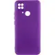Чохол TPU GETMAN Liquid Silk Full Camera для Xiaomi Redmi 10C Фіолетовий / Purple