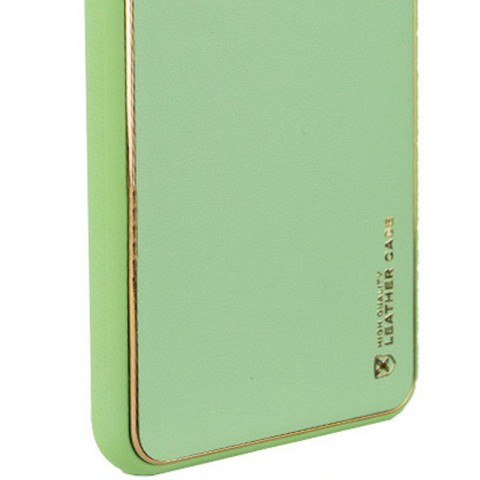 Шкіряний чохол Xshield для Samsung Galaxy S23 Зелений / Pistachio