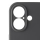 Чохол Silicone Case Full Camera Protective (AA) для Apple iPhone 16 (6.1") Сірий / Dark Gray