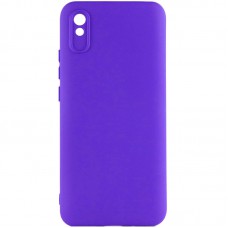 Чохол Silicone Cover Lakshmi Full Camera (A) для Xiaomi Redmi 9A Синій / Iris